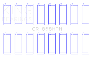 Picture of King Engine Bearings Ford Prod V8 4.6L/5.4L (Size 0.026) Performance Rod Bearing Set