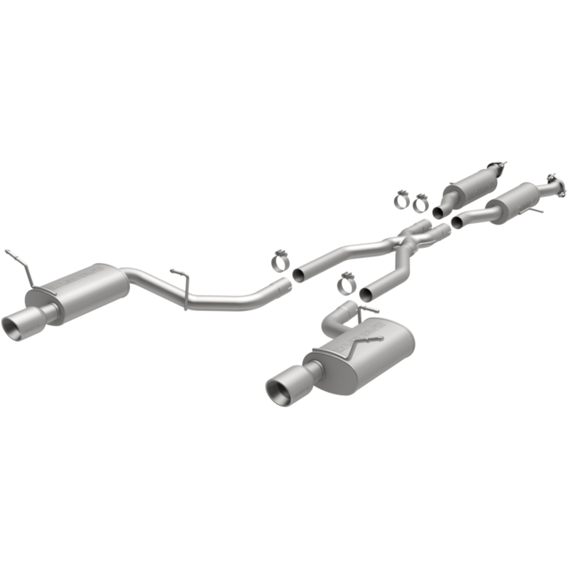 Picture of Street Series Polished Cat-Back System 15068