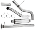 Picture of MBRP 11-19 Chevy/GMC 2500HD PU 6.0L V8 Single Side Exit Alum Cat Back Perf Exhaust