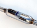 Picture of Invidia Subaru BRZ / Scion FRS Q300 w/ Rolled Titanium Tips Cat- Back Exhaust (Blue Edge)