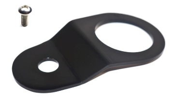 Picture of Torque Solution Radiator Mount (Black) : Mitsubishi Evolution 7/8/9