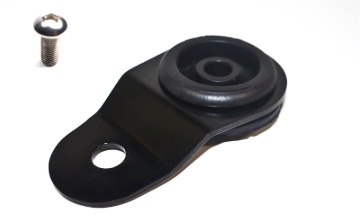 Picture of Torque Solution Radiator Mount w/ Insert ( Black ) : Mitsubishi Evolution 7/8/9