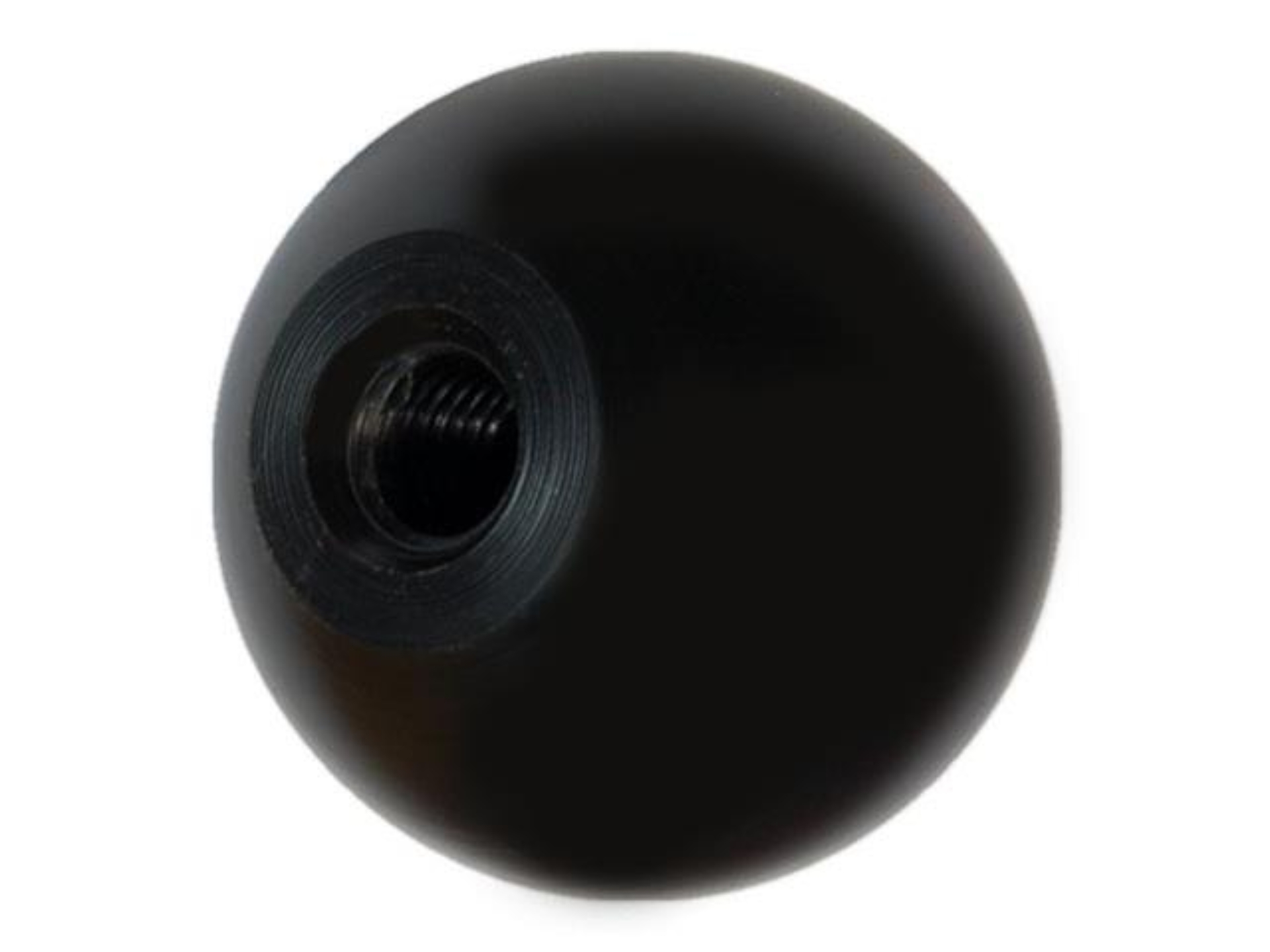 Picture of Torque Solution Delrin 50mm Round Shift Knob: Universal 12x1.25