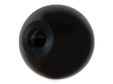 Picture of Torque Solution Delrin 50mm Round Shift Knob: Universal 12x1.25