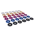 Picture of Skunk2 Large Fender Black Anodized Washer Kit (6 Pcs.)