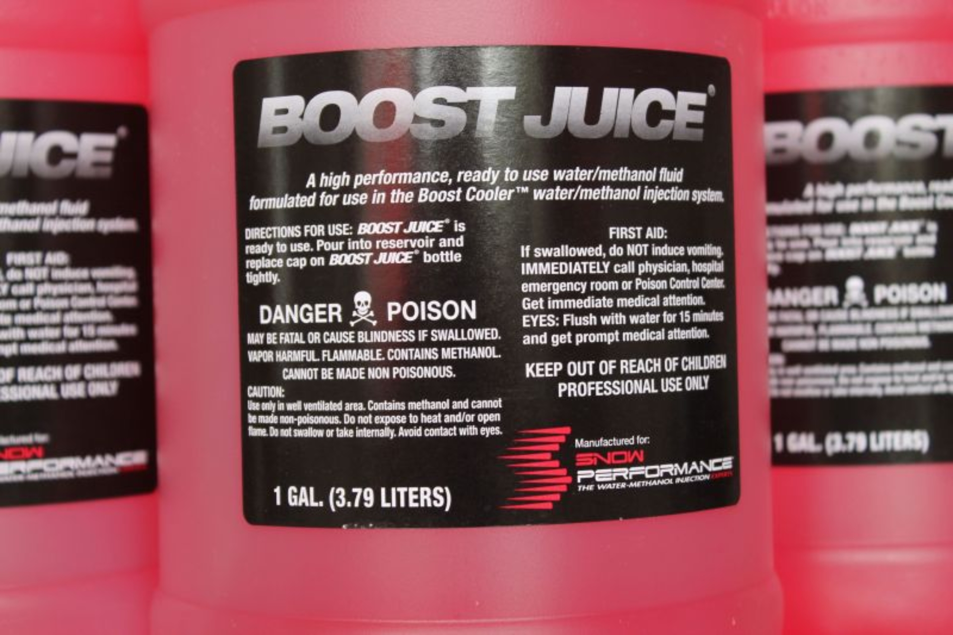 Picture of Snow Performance Boost Juice (Case of 4 Gallons)