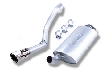Picture of Borla 00-06 Jeep Wrangler Sport/SE/X/Rubicon Sahara 2.5L/4cyl 4.0L/6cyl SS Catback Exhaust