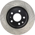 Picture of Sport Drilled & Slotted Brake Rotor; Rear Left