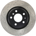 Picture of Sport Drilled & Slotted Brake Rotor; Rear Right