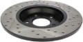 Picture of Sport Drilled & Slotted Brake Rotor; Rear Right
