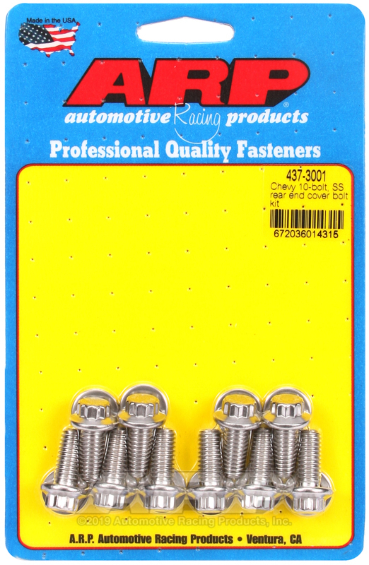 Picture of ARP Chevy 10-Bolt SS Rear End Cover Bolt Kit