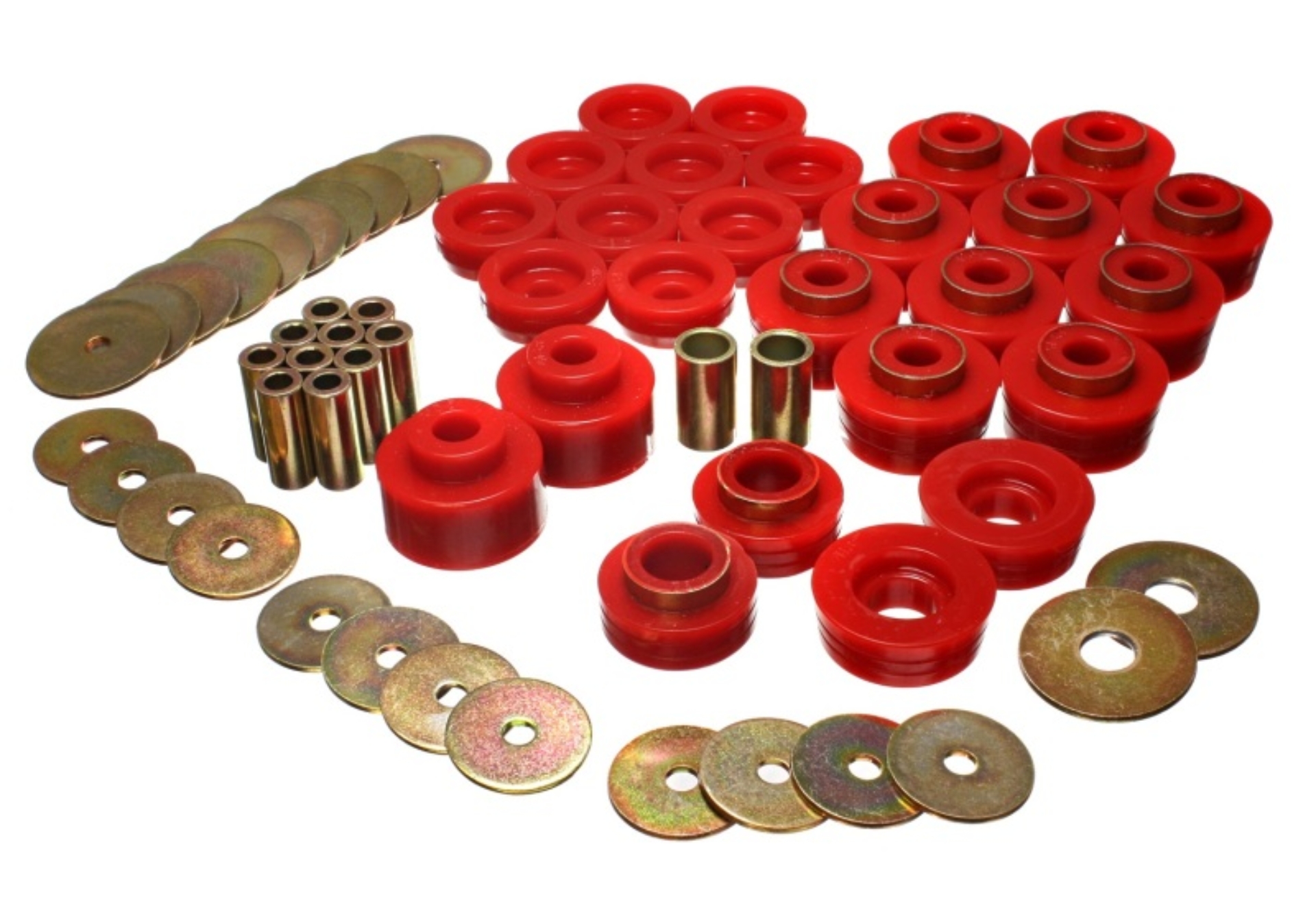 Picture of Energy Suspension ES Body Mounts-Red Bushing Kits - 3.4141R