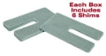 Picture of SPC Performance ZINC SHIMS 3 x 6 x 1.5 deg.