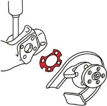 Picture of SPC Performance 99-05 VW Golf/Jetta/00-06 Audi TT Nylon Toe Shim (0.25deg.)