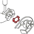 Picture of SPC Performance 99-05 VW Golf/Jetta/00-06 Audi TT Nylon Toe Shim (0.38deg.)