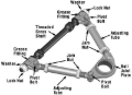 Picture of SPC Performance Pro Series Front Adjustable Upper Control Arm (Chrysler Thread-In 10deg) (Race Only)