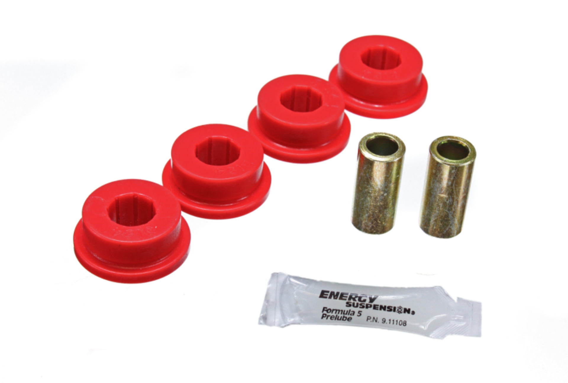Picture of Energy Suspension ES Watts Link Bushings-Red Bushing Kits - 5.8106R
