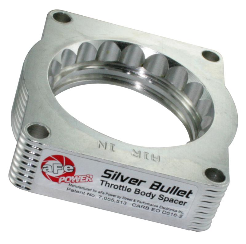 Picture of aFe Silver Bullet TBS Throttle Body Spacers - 46-31009