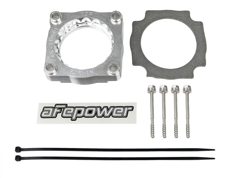 Picture of aFe Silver Bullet TBS Throttle Body Spacers - 46-31009