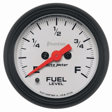 Picture of Autometer Phantom 52mm Full Sweep Electronic Fuel Level Programmable Empty-Full Range
