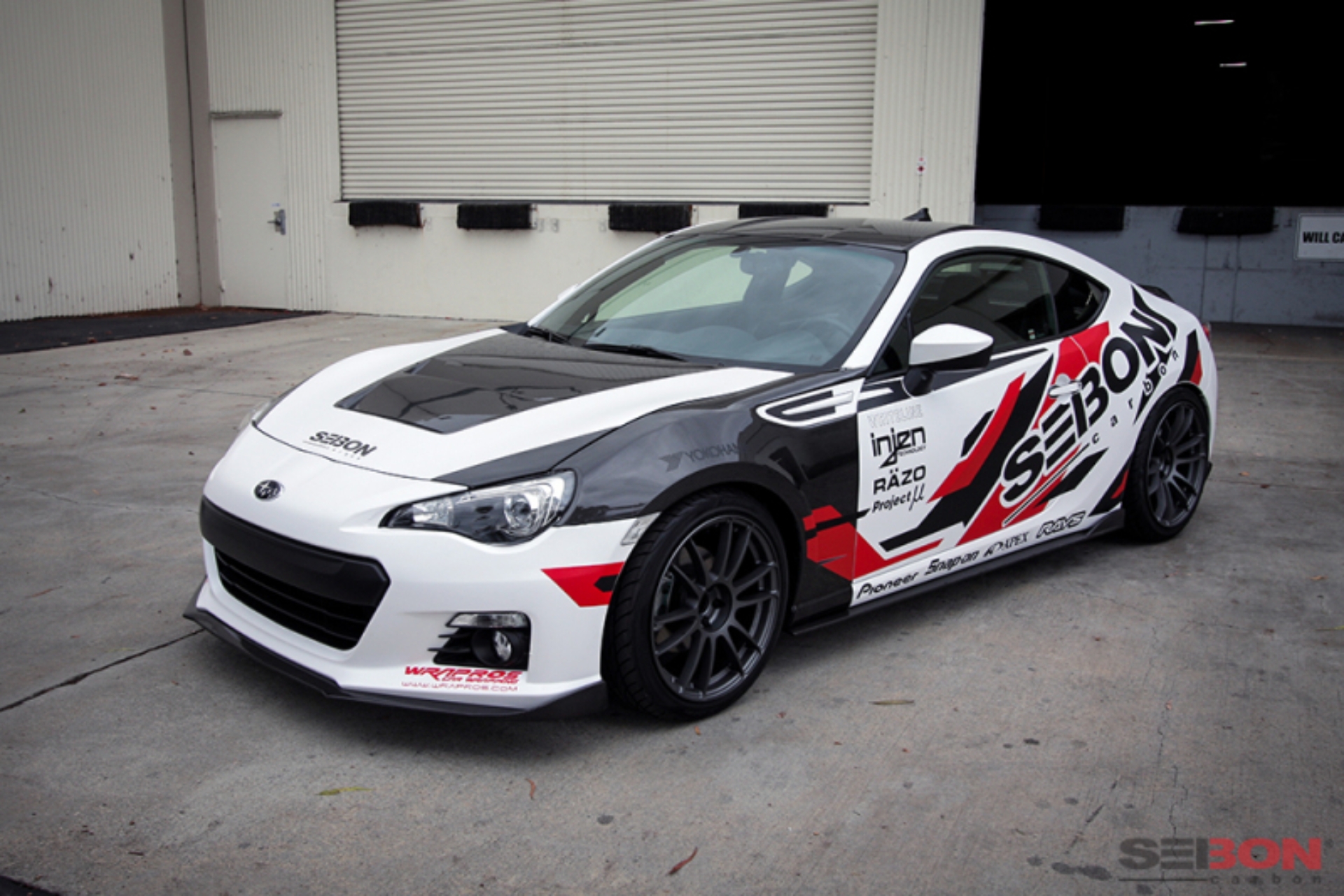 Picture of Seibon 12-13 BRZ/FRS DV Carbon Fiber Hood