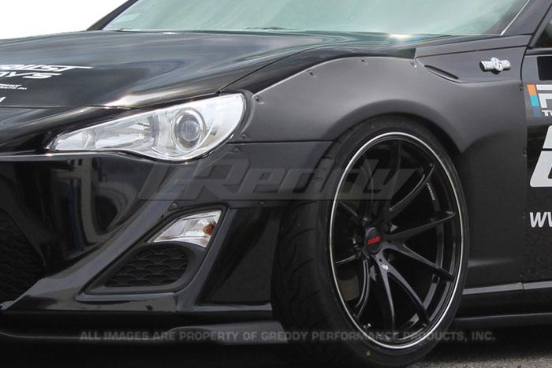 Picture of GReddy X Rocket Bunny Front Over-Fender & Front Bumper Trim (4 pcs)