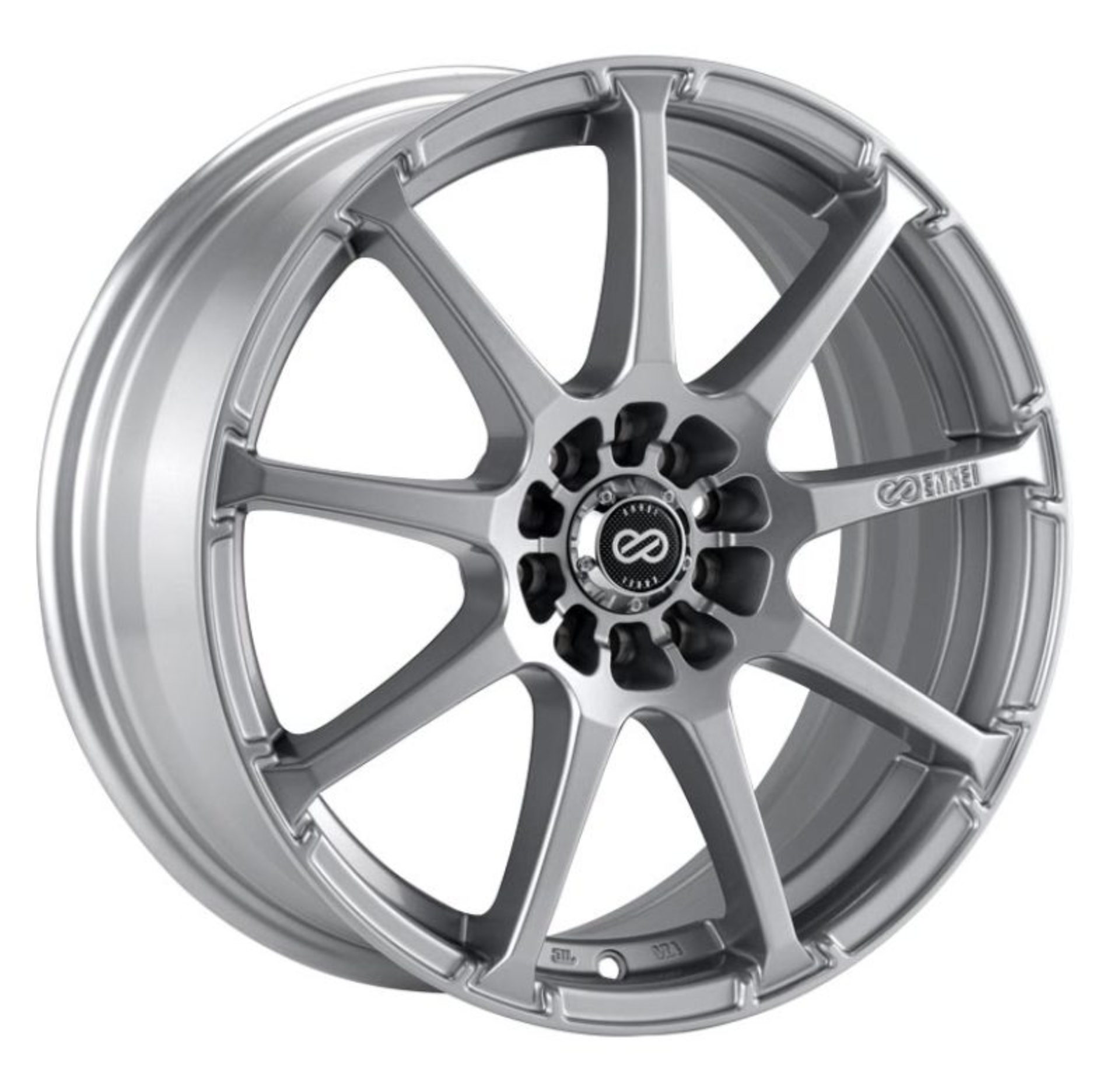Picture of Enkei EDR9 17x7 4x100/108 38mm Offset 72.6 Bore Diameter Silver Wheel
