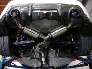 Picture of Injen 13-20 Subaru BRZ/Toyota 86 2.0L 4cyl SS CB Exhaust w/ Dual Injen Embossed Muffler