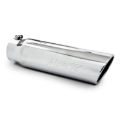 Picture of MBRP Universal 5in OD Angled Rolled End 4in Inlet 18in Length T304 Exhaust Tip