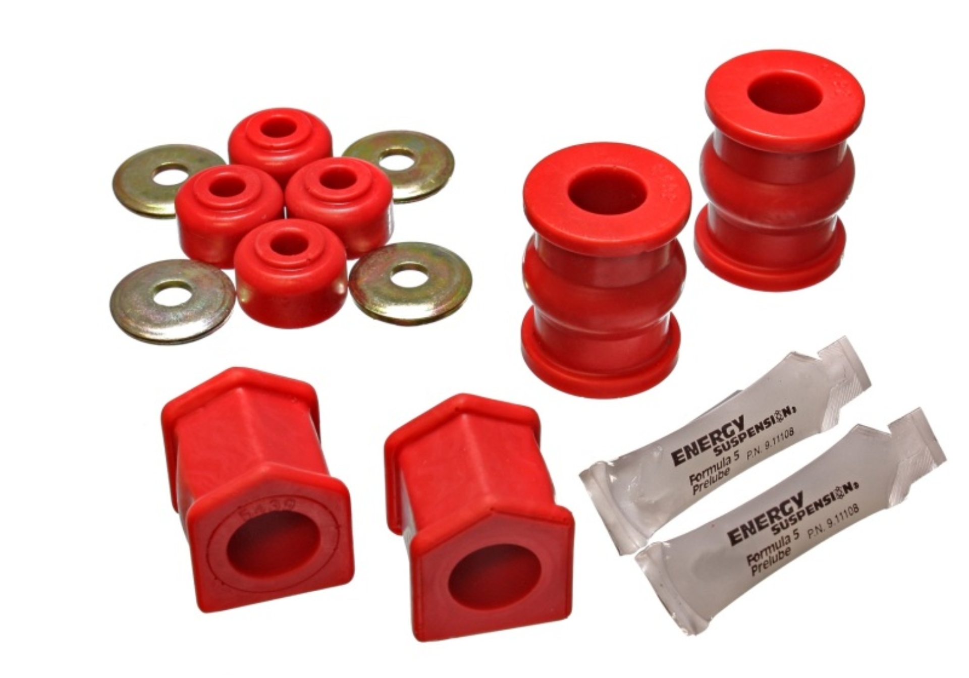 Picture of Energy Suspension ES Sway Bar Bushings-Red Bushing Kits - 5.5136R