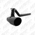 Picture of MBRP 10-12 Dodge 2500/3500 Cummins 6.7L Filter Back Single Side Black Coated Exhaust System