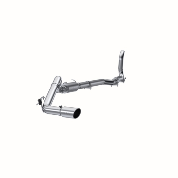 Picture of MBRP 88-93 Dodge 2500/3500 Cummins 4WD ONLY Turbo Back Single Side Exit T409 Exhaust System