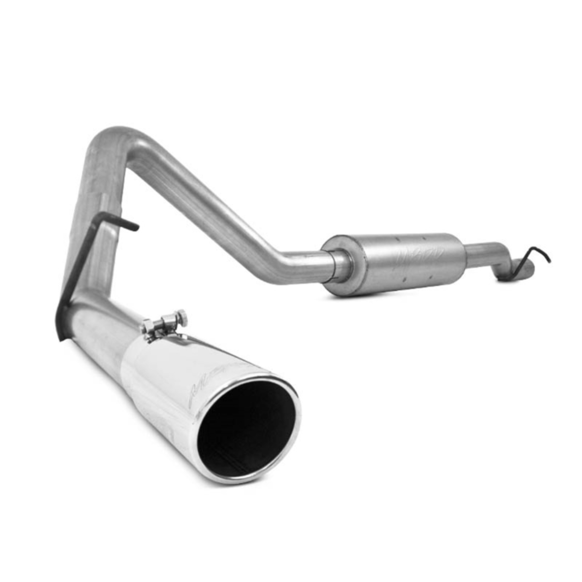 Picture of MBRP 08-12 Ford F-250/F-350 5.4L V8/6.8L V10/6.2L V8 CC-SB/EC-LB 3in Cat Back Single Side Exit Alum