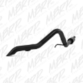 Picture of MBRP 12 Jeep Wrangler/Rubicon 3.6L V6 Cat Back Single Rear Exit Off-Road Black Exhaust