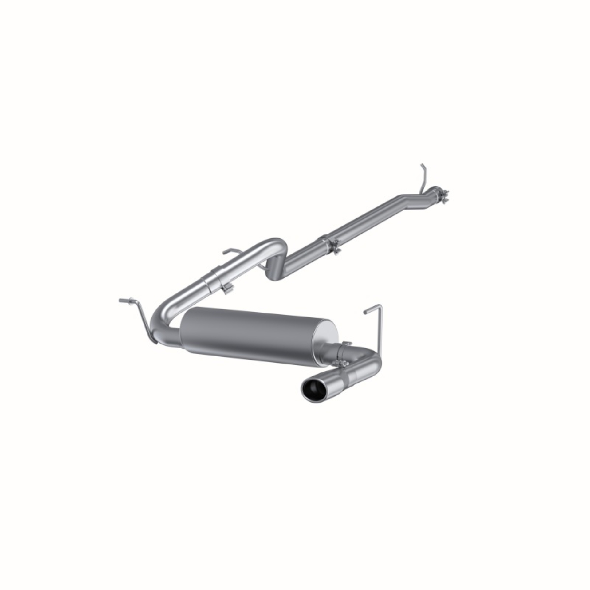 Picture of MBRP 12 Jeep Wrangler/Rubicon 3.6L Cat Back Single Rear Exit Alum Exhaust