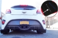 Picture of Rally Armor 12-18 Hyundai Veloster Black UR Mud Flap w/ Silver Logo