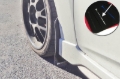 Picture of Rally Armor 12-18 Hyundai Veloster Black UR Mud Flap w/ White Logo