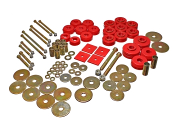 Picture of Energy Suspension ES Body Mounts-Red Bushing Kits - 3.4149R