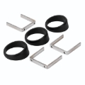 Picture of Autometer or Autogage 2-1/16in Black Angle Rings -- 3 Pack