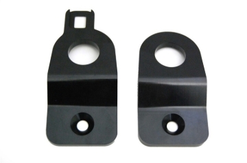Picture of Torque Solution Black Radiator Stay Bracket: 02-07 Subaru Impreza (Inc WRX / STI)