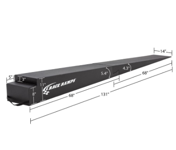 Picture of Race Ramps 11in. Two-Piece Trailer Ramps - 5.4 Degree Approach Angle