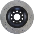 Picture of Sport Cross Drilled Brake Rotor; Rear Right