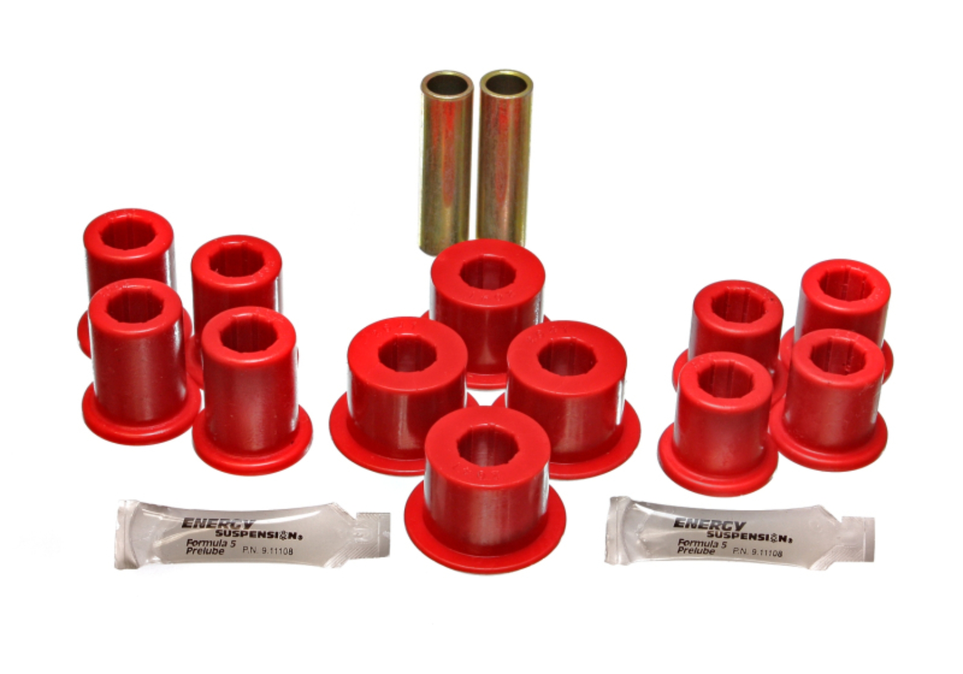 Picture of Energy Suspension ES Spring/Shackle Bush-Red Bushing Kits - 8.2107R