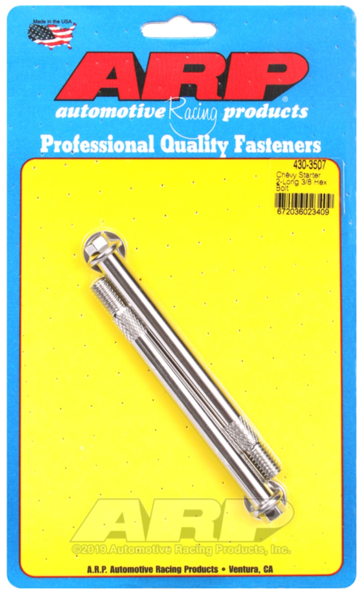 Picture of ARP Chevy w/ 2 Long 3/8 Starter Bolt Kit
