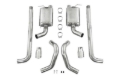 Picture of MBRP 05-09 Ford Shelby GT500 / GT Dual Split Rear Street Version 4in Tips T409 Exhaust System