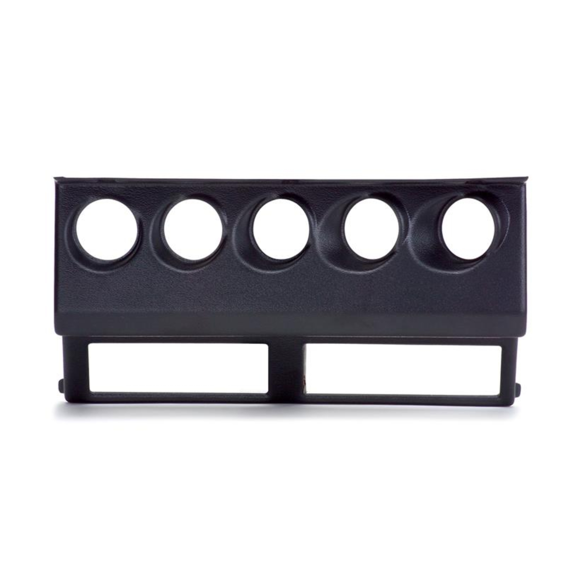 Picture of Autometer 87-95 Jeep Wrangler YJ Black Cluster Bezel - Holds Five 2-1/16in Gauges
