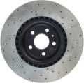 Picture of Sport Cross Drilled Brake Rotor; Front Right