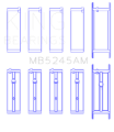 Picture of King Engine Bearings KING Main Bearings - MB5245AM1.0