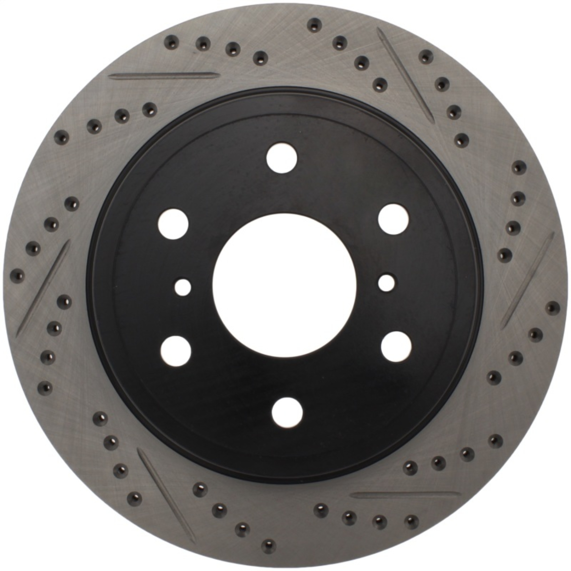 Picture of Sport Drilled & Slotted Brake Rotor; Rear Right