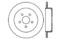 Picture of Sport Drilled & Slotted Brake Rotor; Rear Left